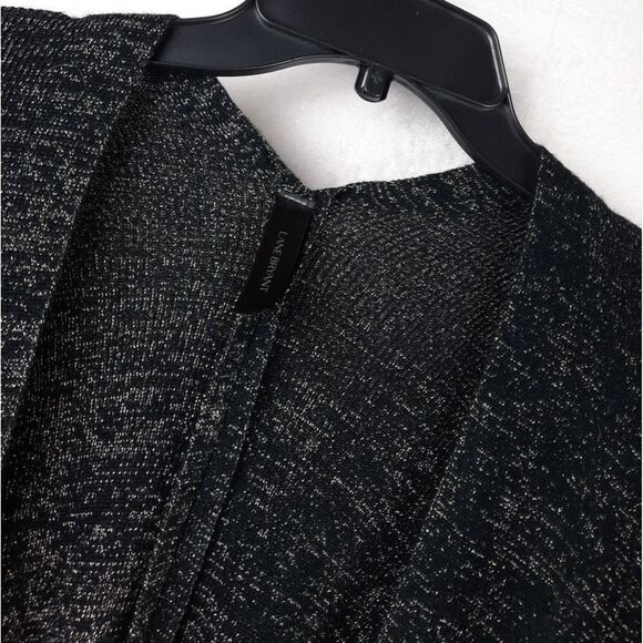 Lane Bryant Heathered Glitter Open Front Cardigan Sweater - Picture 5 of 8